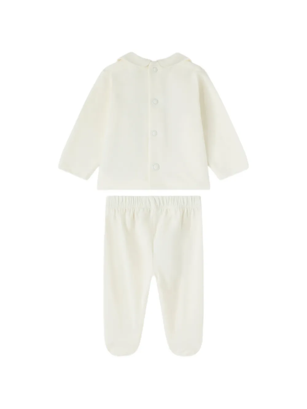 NANAN teddy-patch top and trouser set (set of two) Beige