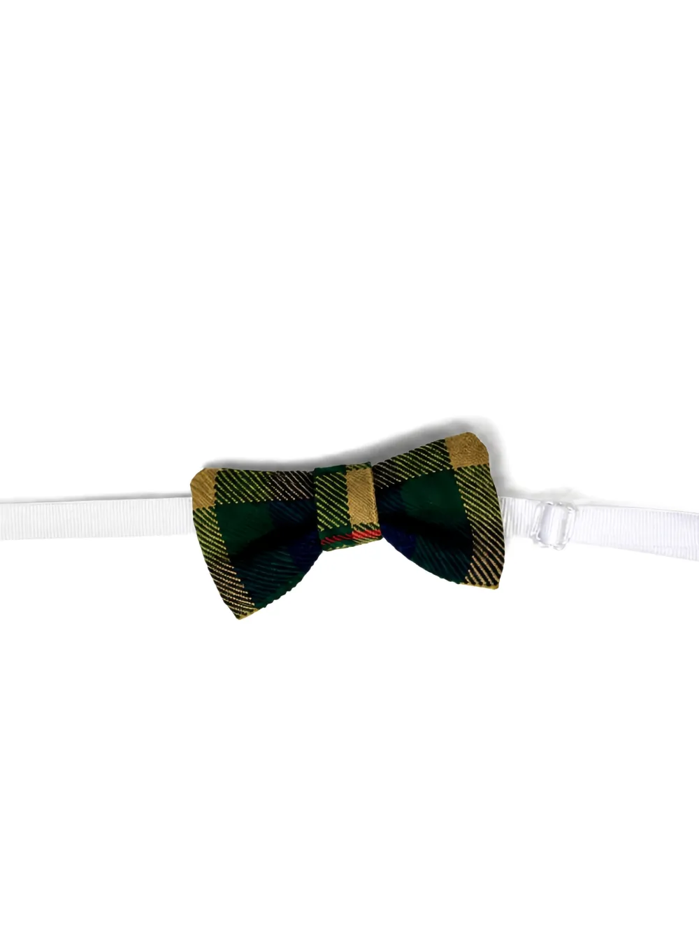 PAIO CRIPPA tartan-print bow tie Groen