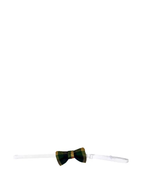 PAIO CRIPPA tartan-print bow tie