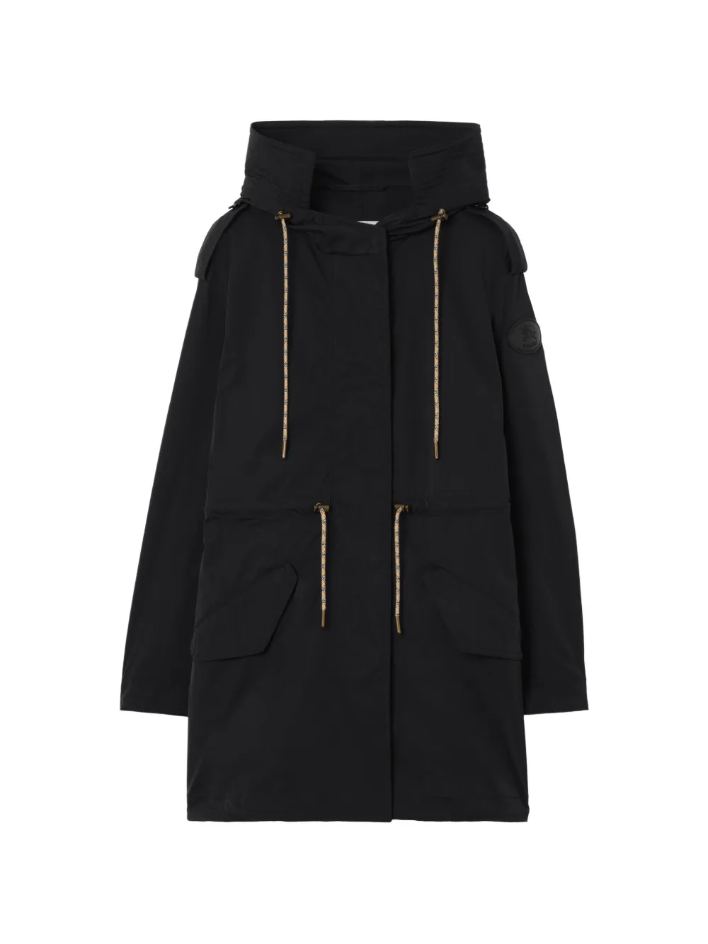 Burberry stretch nylon parka - Nero