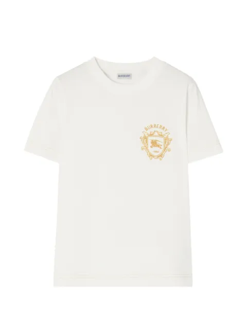 Burberry Knight Crest T-shirt i bomuld