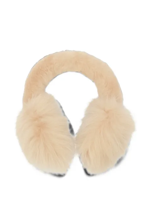 Burberry shearling earmuffs