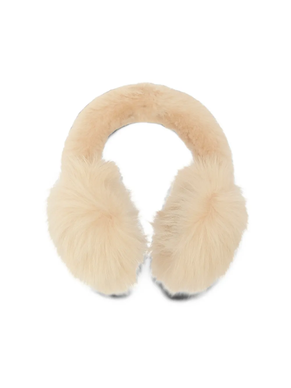 Burberry shearling earmuffs Beige