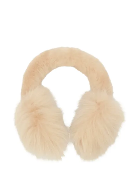 Burberry shearling earmuffs