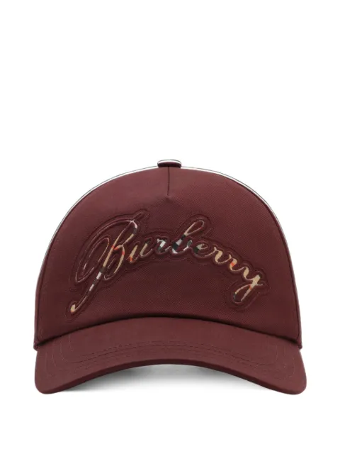 Burberry gorra de béisbol Check
