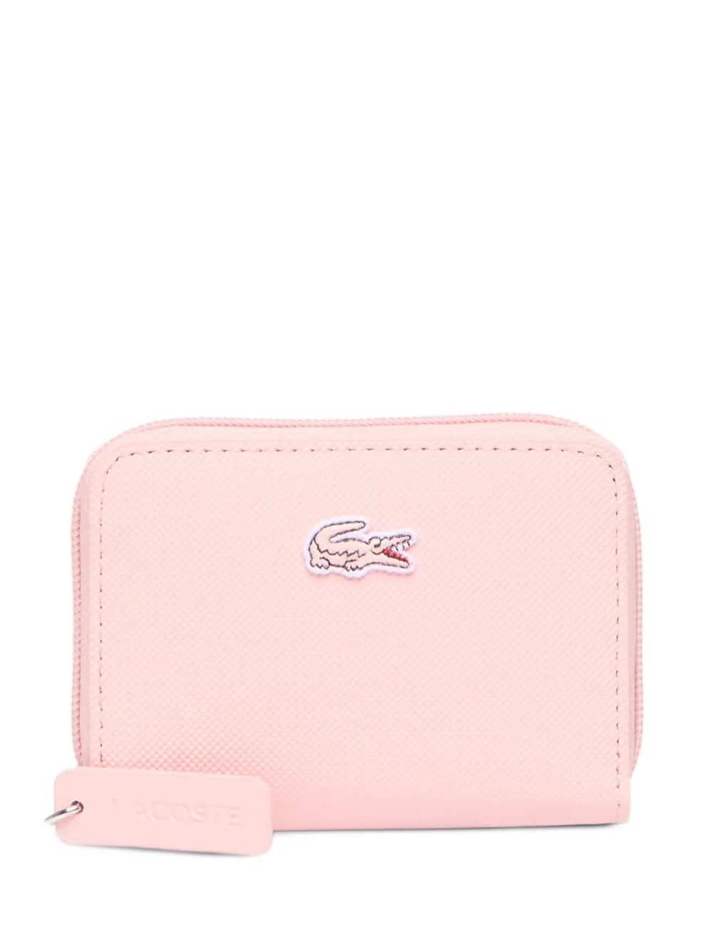 Lacoste mini coin purse with clasp L.12.12 concept - Rosa