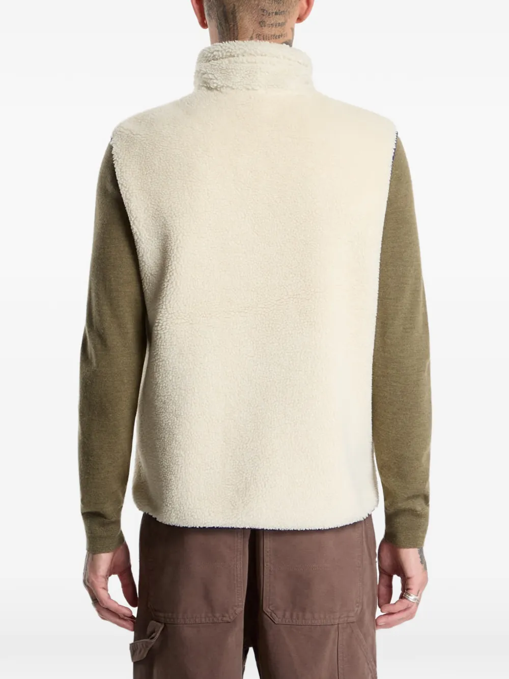 Napapijri Yupik V 2 fleece gilet Wit