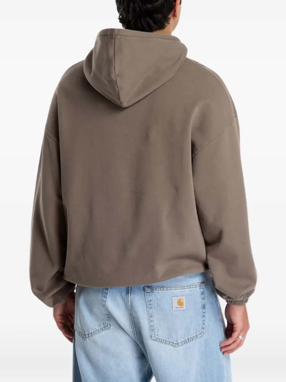 UMBRO x Slam Jam OG-logo masked hoodie Grijs
