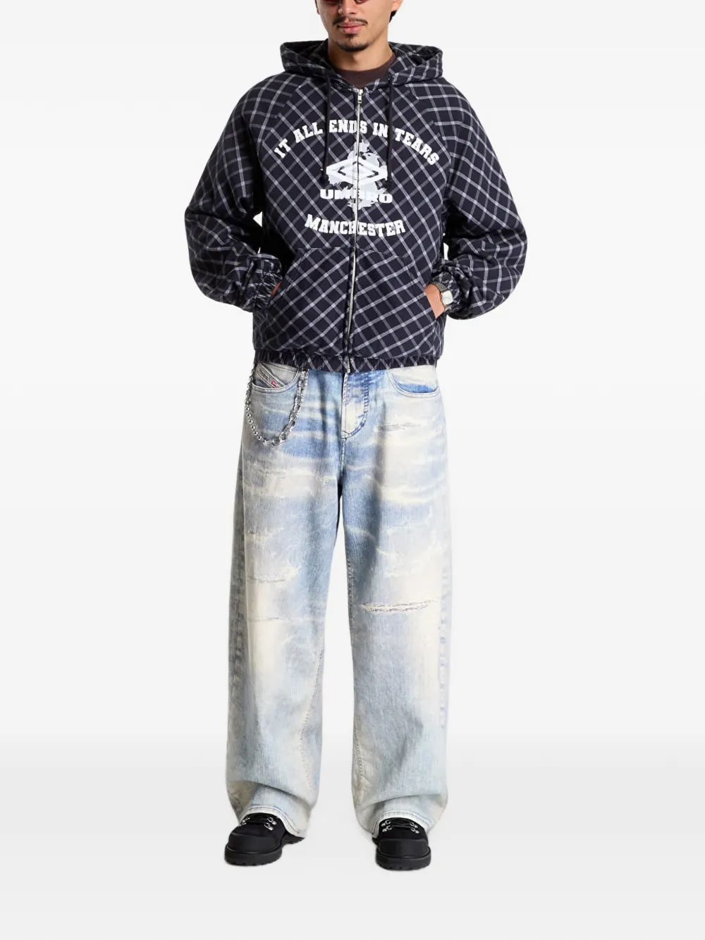 UMBRO It All Ends In Tears hoodie Zwart