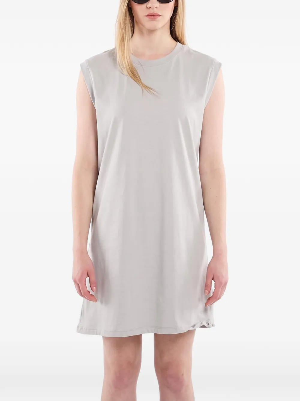 Diesel D-Emb mouwloze mini-jurk Grijs