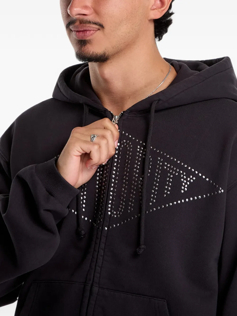 UMBRO x Slam Jam Authority hoodie Zwart