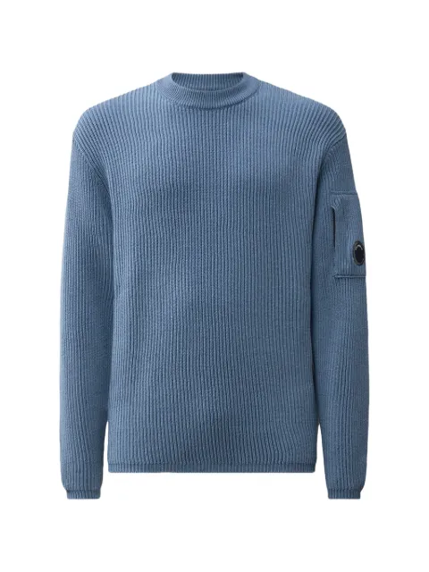 C.P. Company re-wool Lens crew-neck sweater