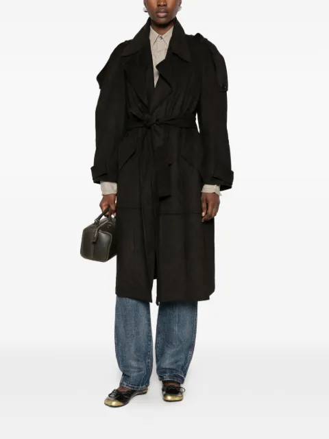 Low Classic belted trench coat