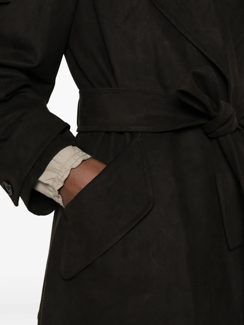 Low Classic belted trench coat Bruin