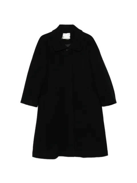 Low Classic button-up collared coat
