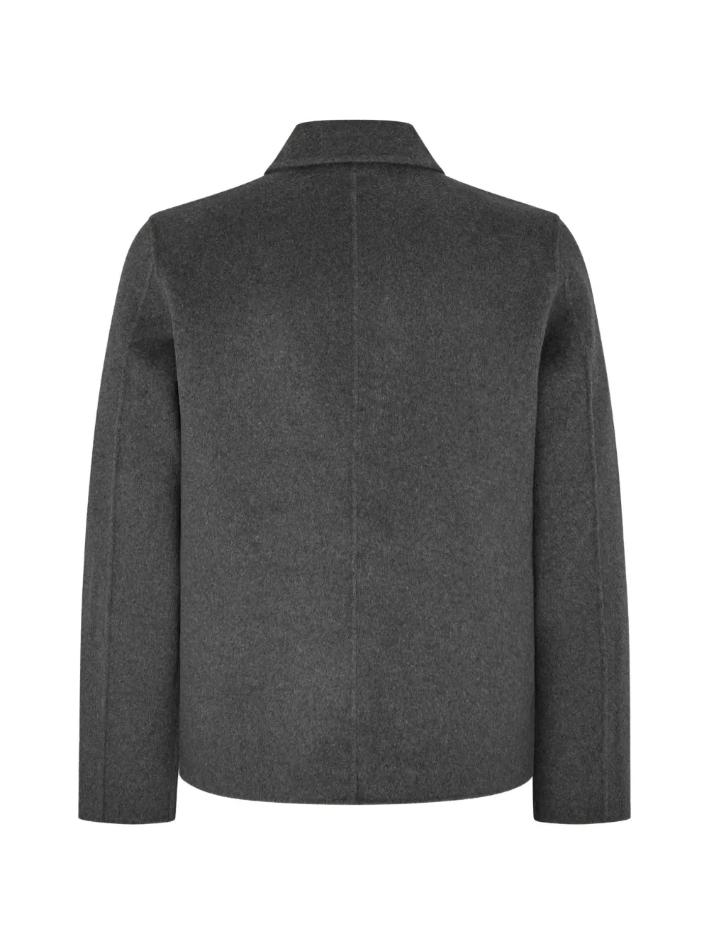 SAMSOE Sapaulo zip-up collared jacket Grijs