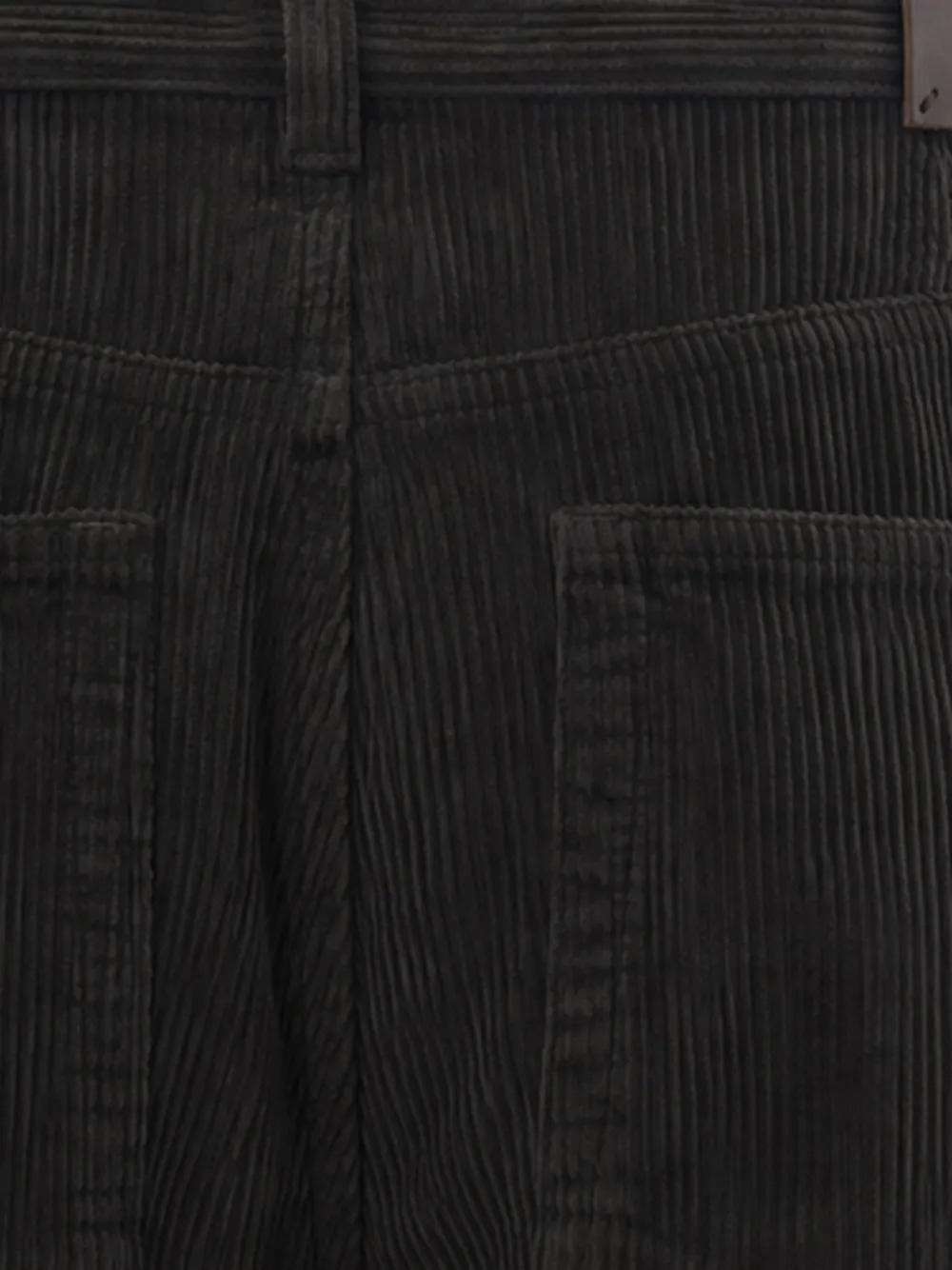Paolo Pecora straight-leg corduroy trousers Grijs