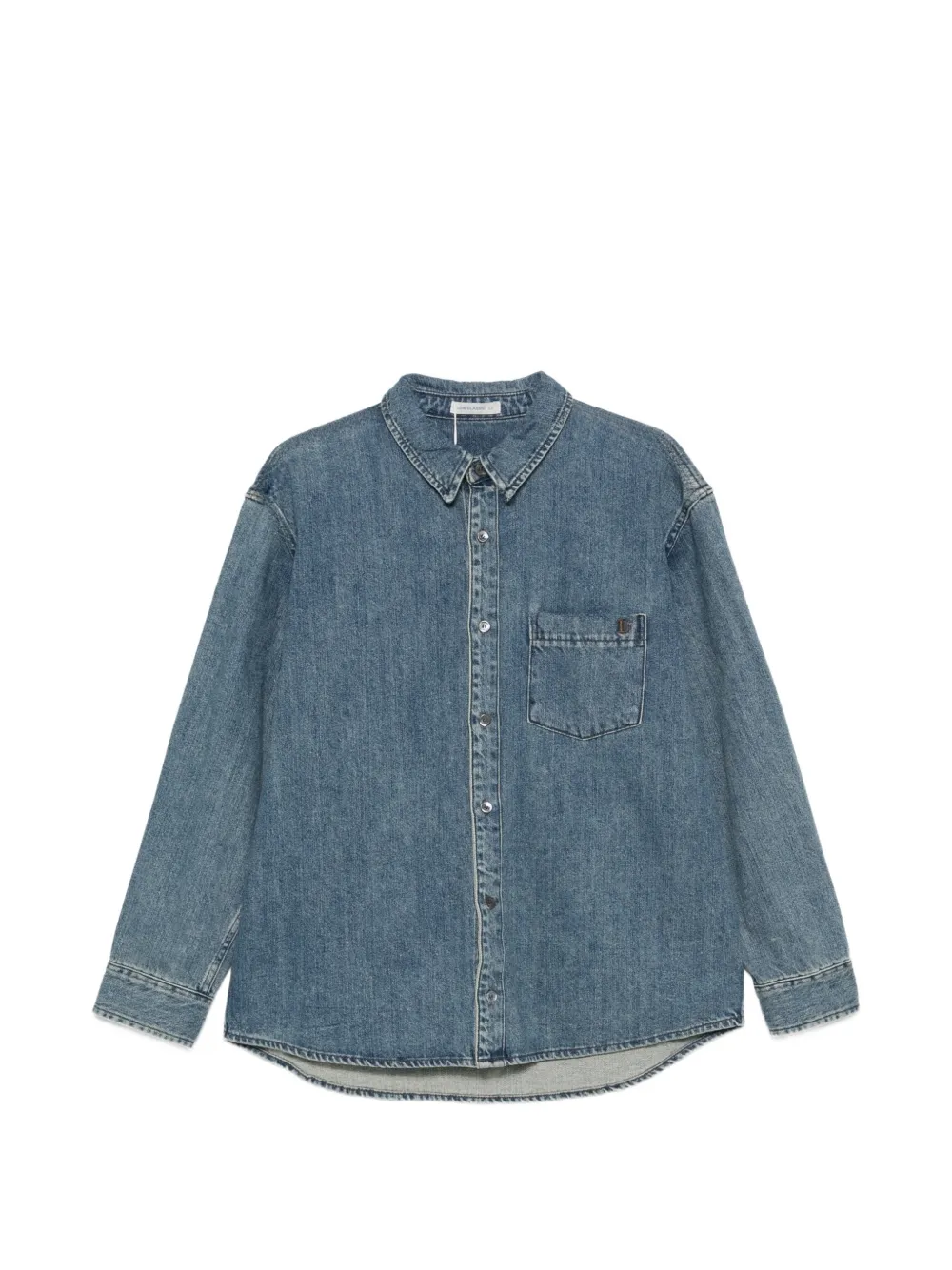 Low Classic faded-effect denim shirt - Bleu Low Classic faded-effect denim shirt - Bleu