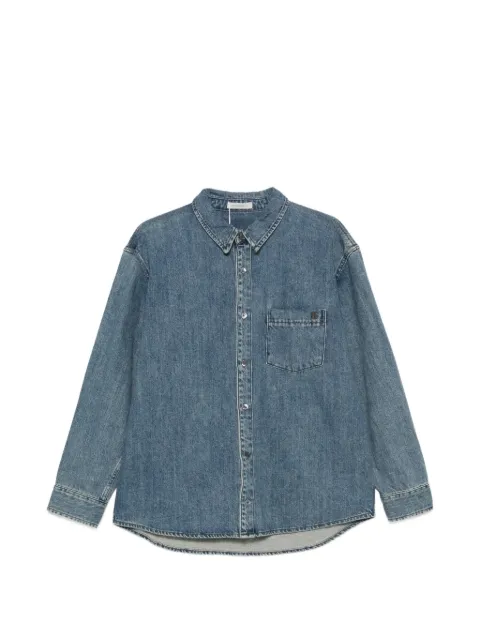 Low Classic faded-effect denim shirt
