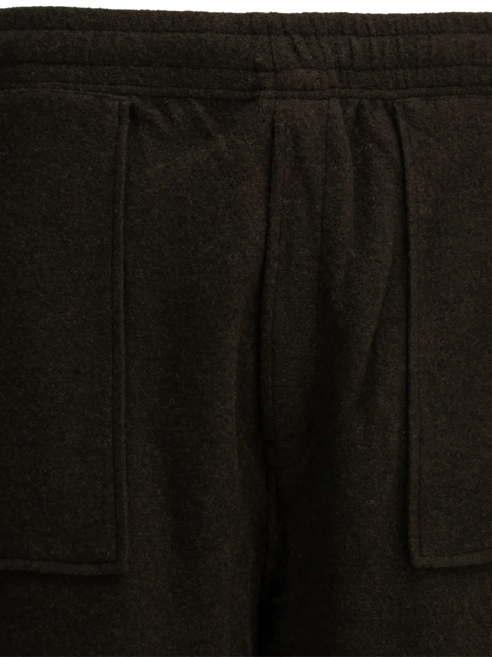 Maison Kitsuné patch-pocket straight-leg track pants Bruin