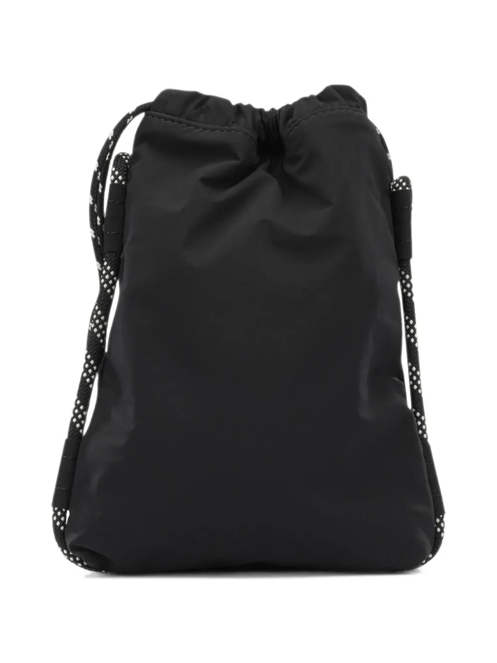 Moncler Grenoble Makaio logo-patch drawstring cross body bag Zwart