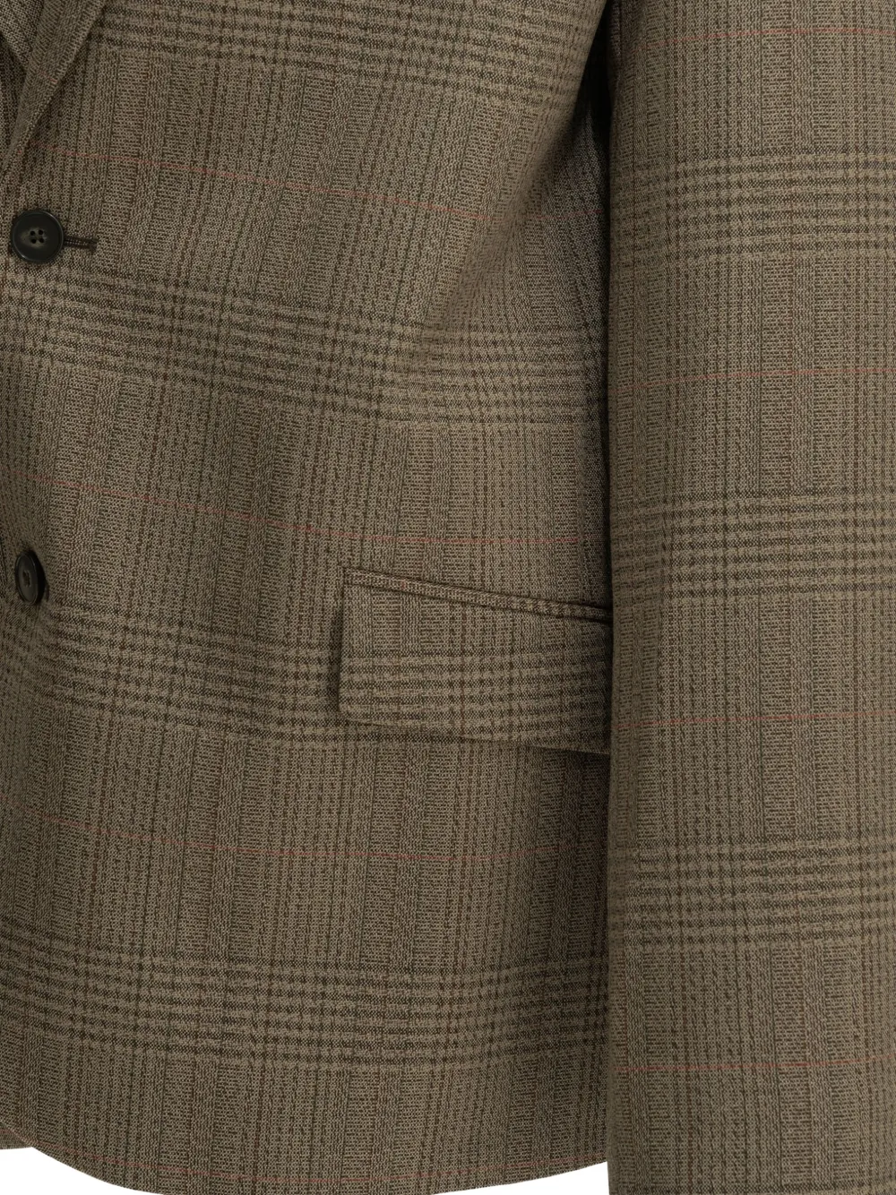 Soeur Hermosa check-pattern blazer Bruin