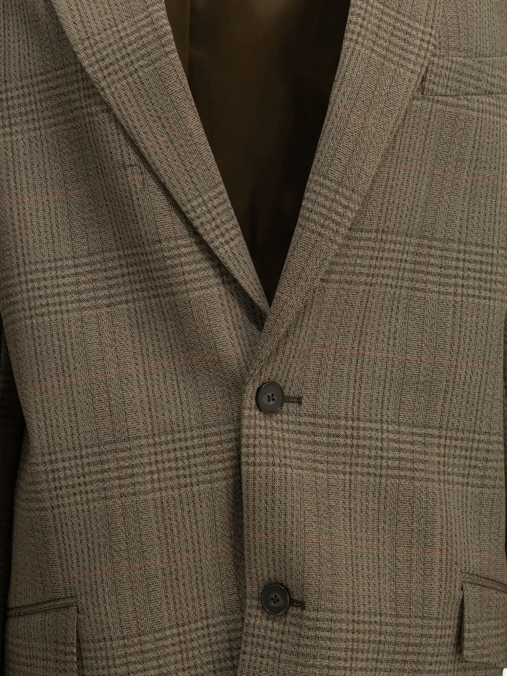Soeur Hermosa check-pattern blazer Bruin