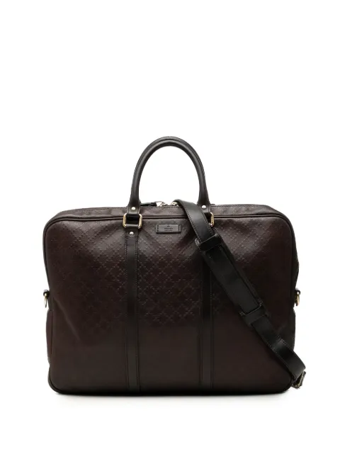 Gucci Pre-Owned bolso business Diamante de piel de becerro 2000-2015