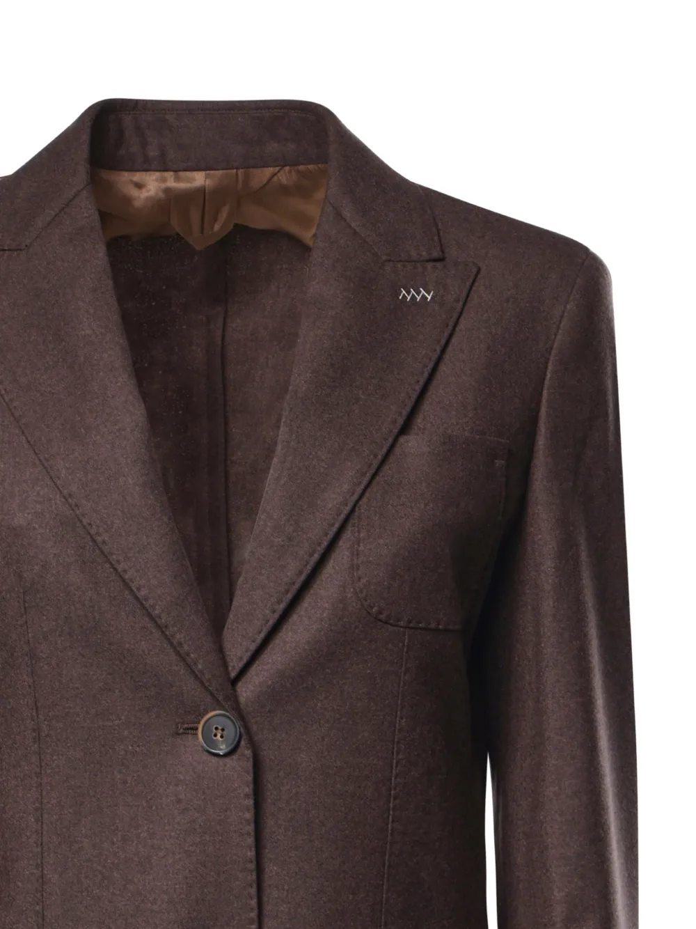 Max Mara single-breasted blazer Bruin
