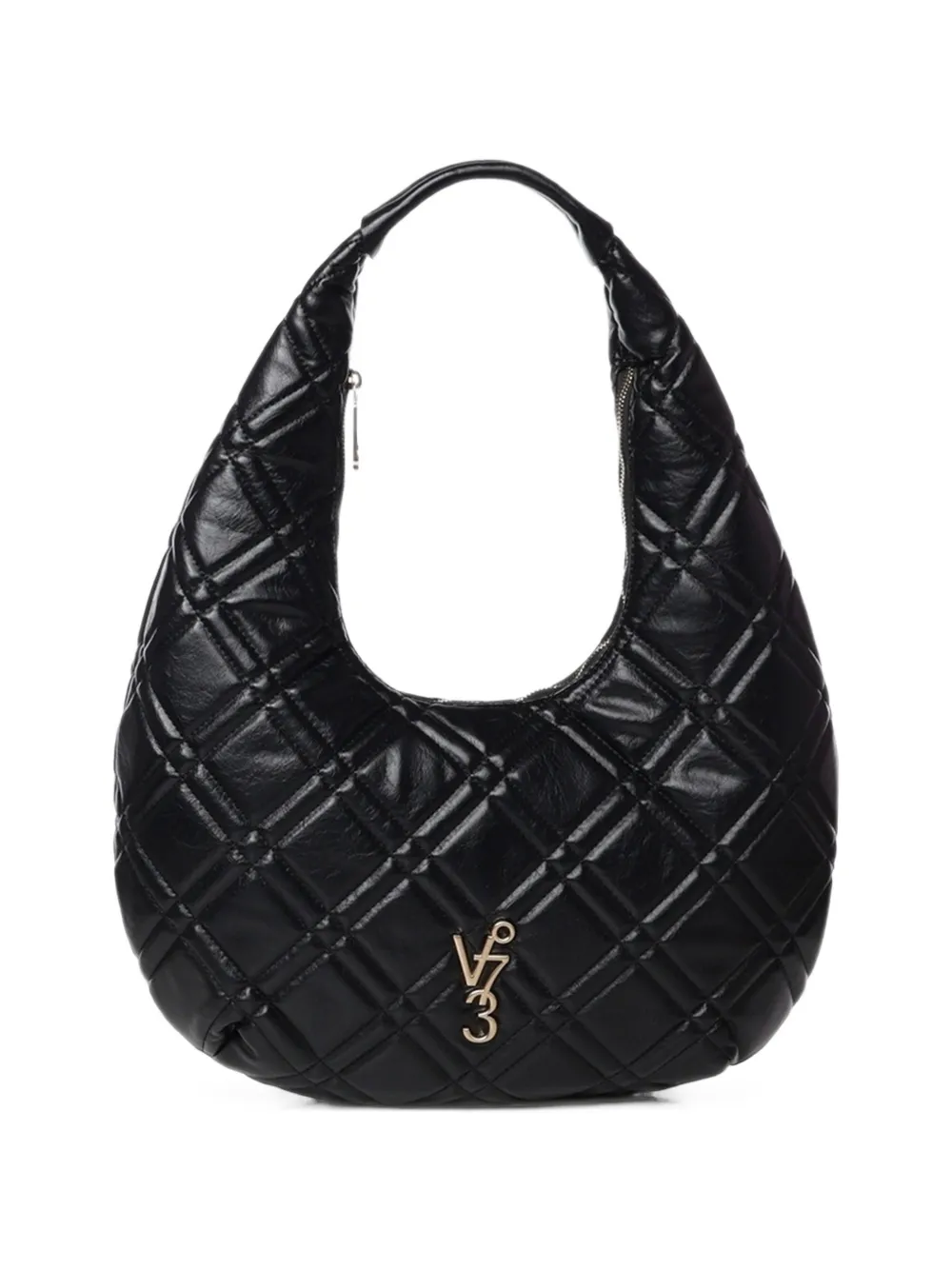V°73 Diaspro quilted shoulder bag - Nero