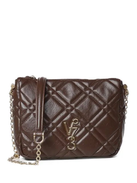 V°73 Diaspro quilted logo-plaque shoulder bag