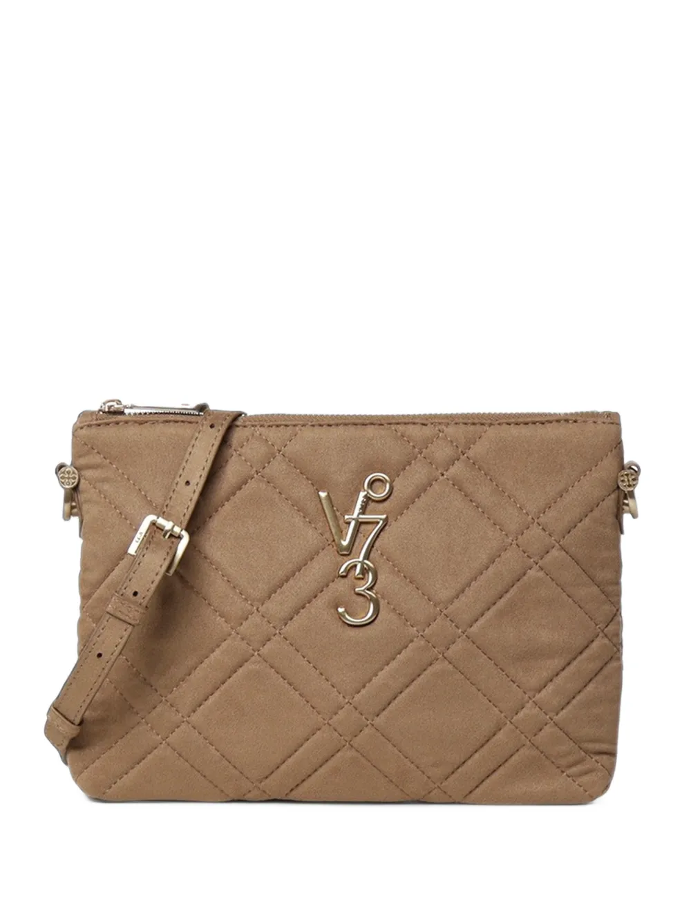 V°73 Diaspro quilted shoulder bag - Marrone