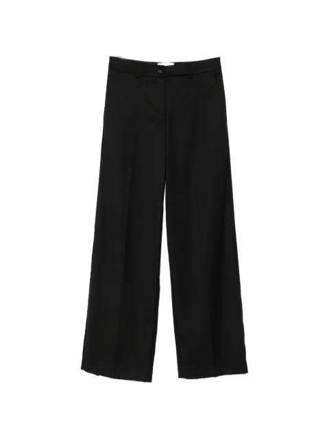 MARSEM pressed-crease wide-leg trousers