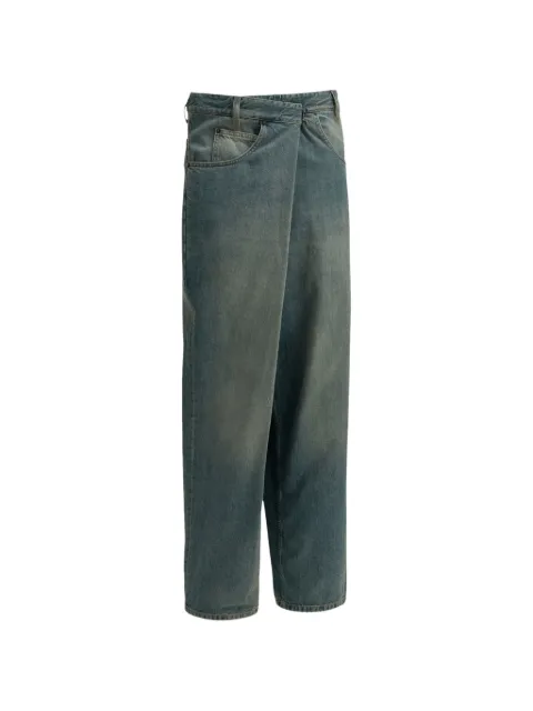 Maison Margiela wrap-front faded jeans