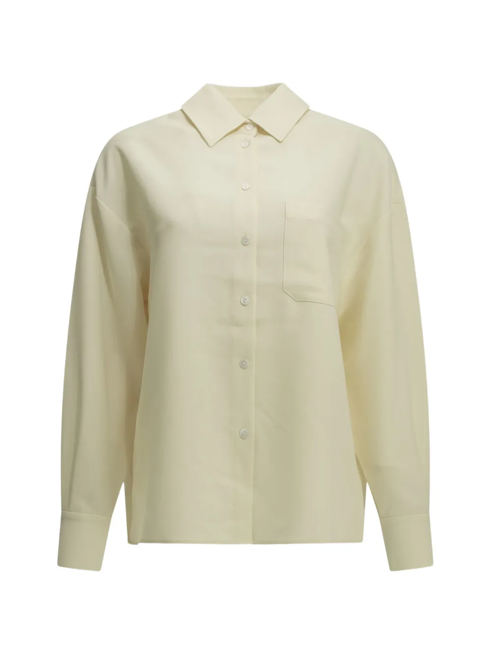 Almada Label Finn patch-pocket shirt - Weiß