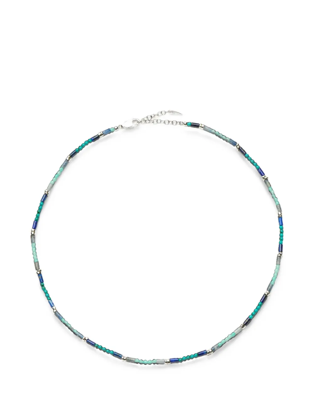 Missoma Choker con perline - Argento