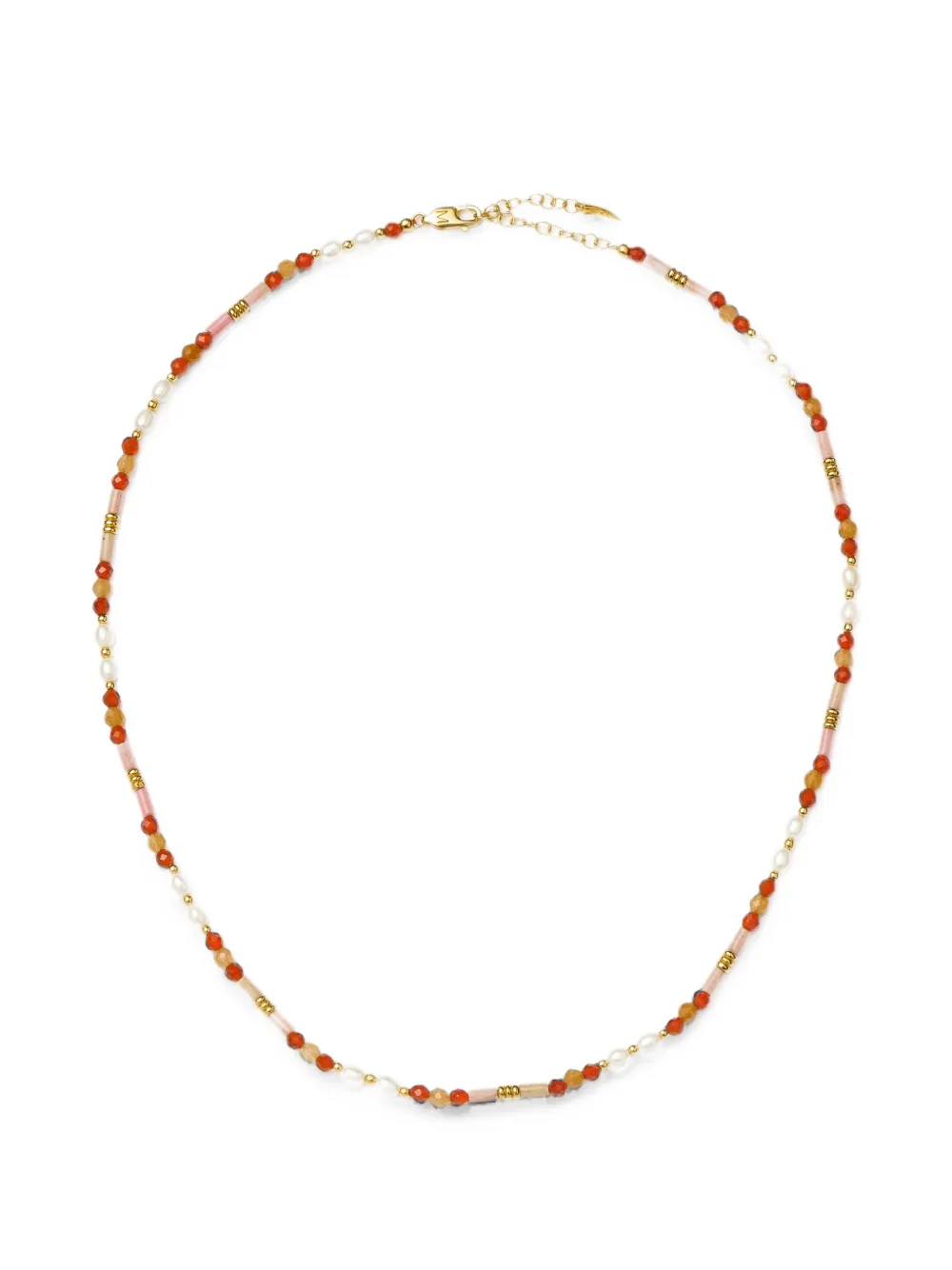 Missoma Collana con perline - Toni neutri
