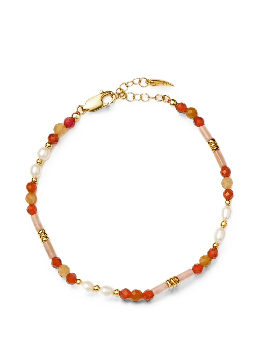 Missoma Bracciale con perline - Toni neutri