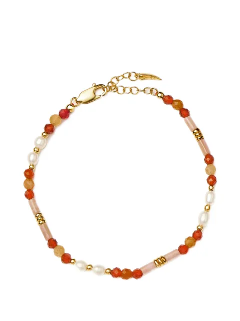 Missoma beaded carnelian bracelet