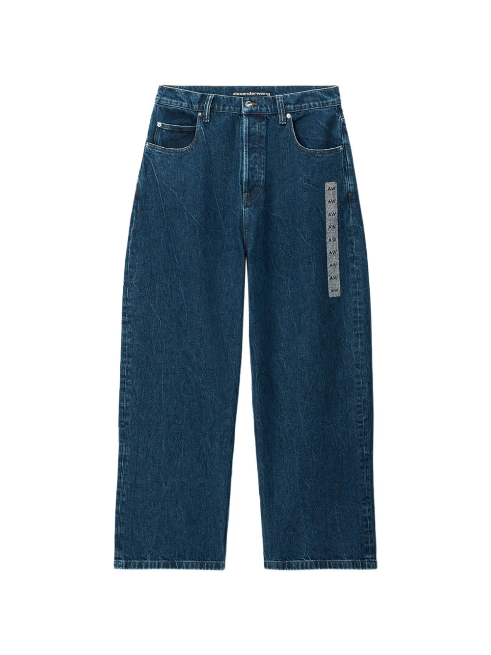 Alexander Wang graphic jeans Blauw