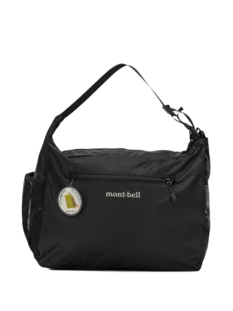 Montbell logo-print shoulder bag