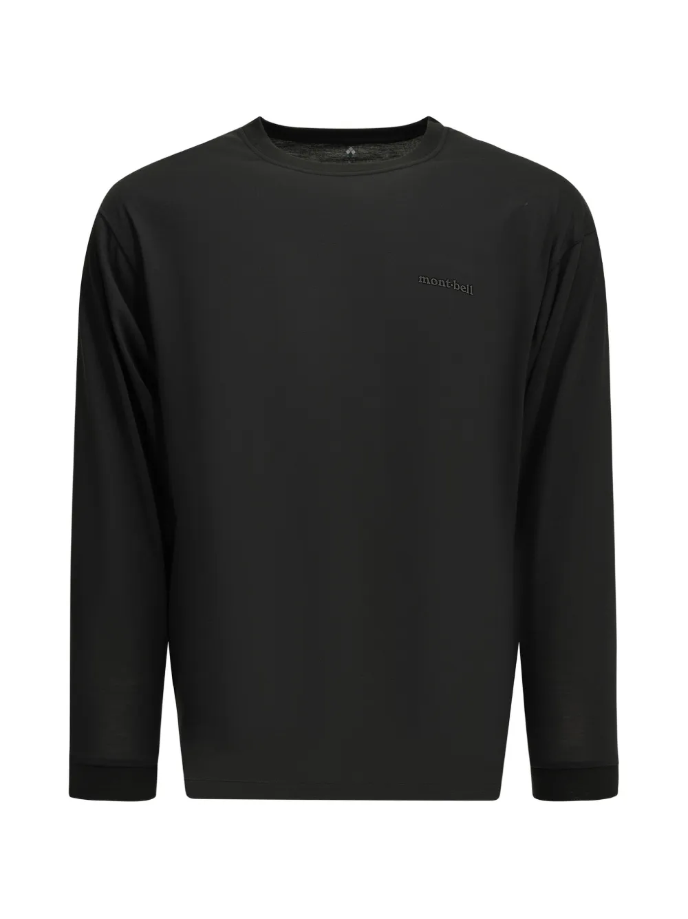 Montbell ロゴ ロングTシャツ | ブラック | Image 1