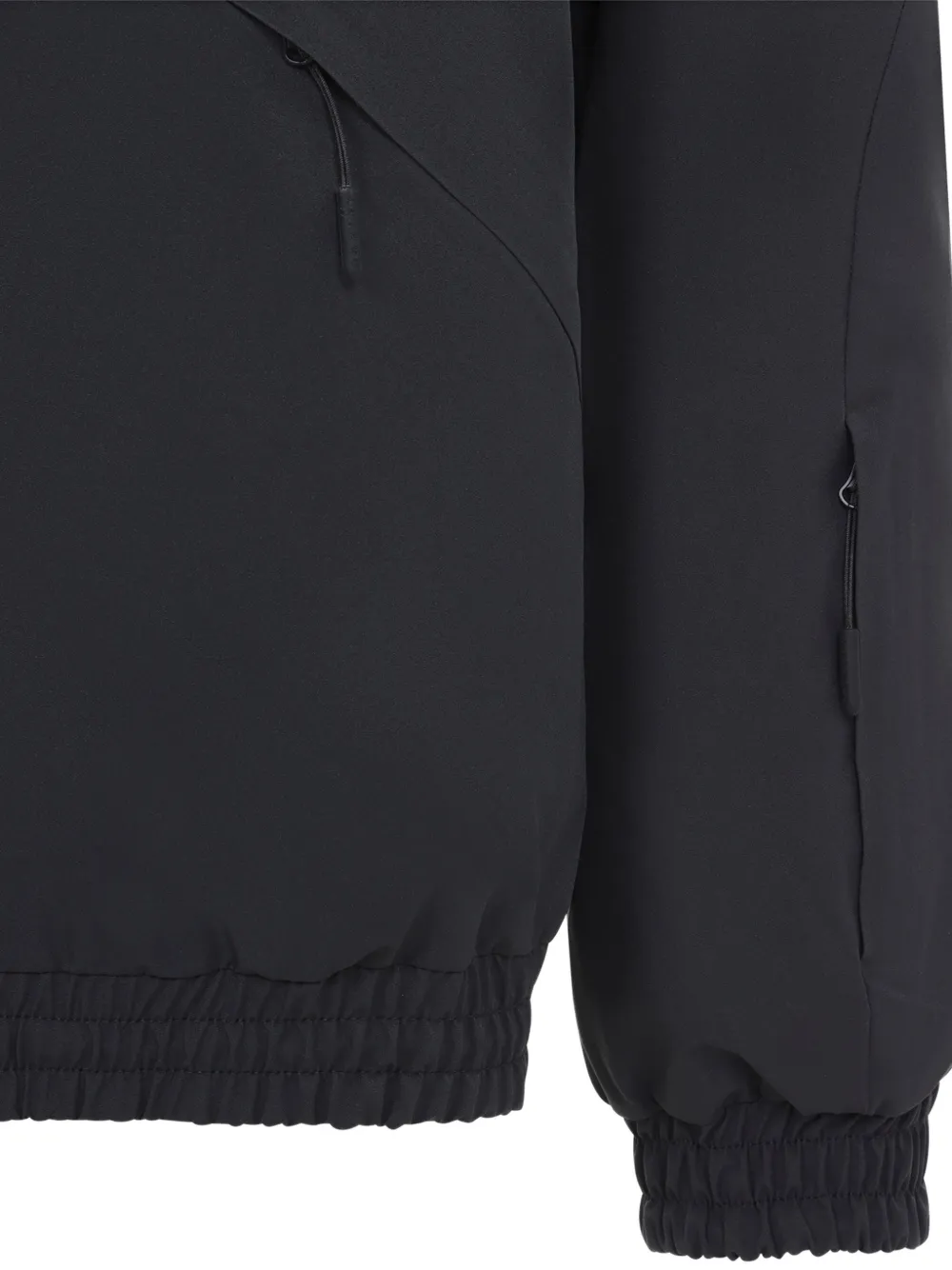 Oakley Channel logo-print zip-up jacket Zwart