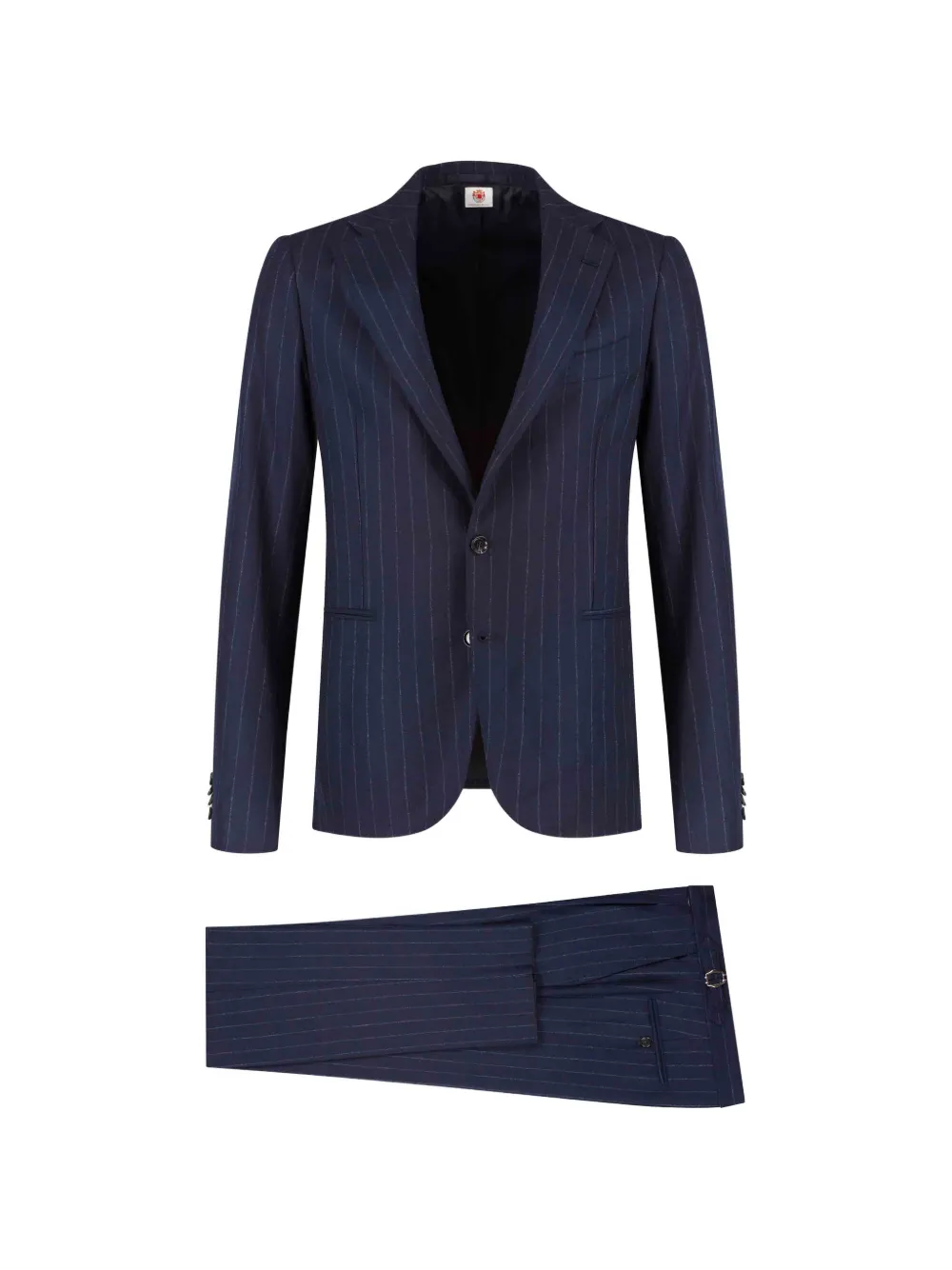 Luigi Borrelli pinstripe-pattern suit - Blu