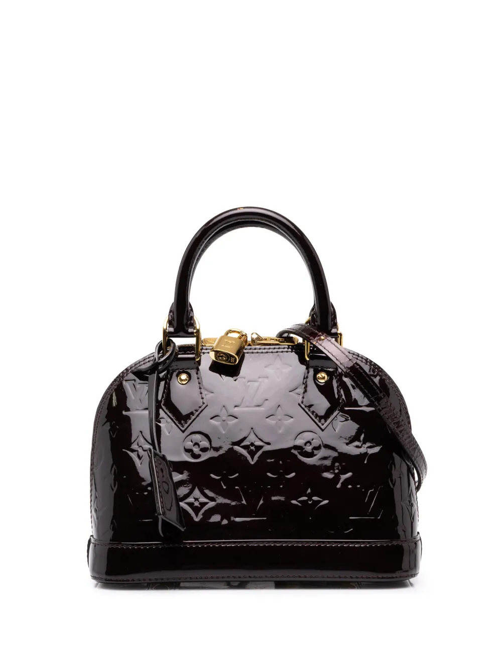 Louis Vuitton Pre-Owned 2016 Monogram Vernis Alma BB satchel - Purple