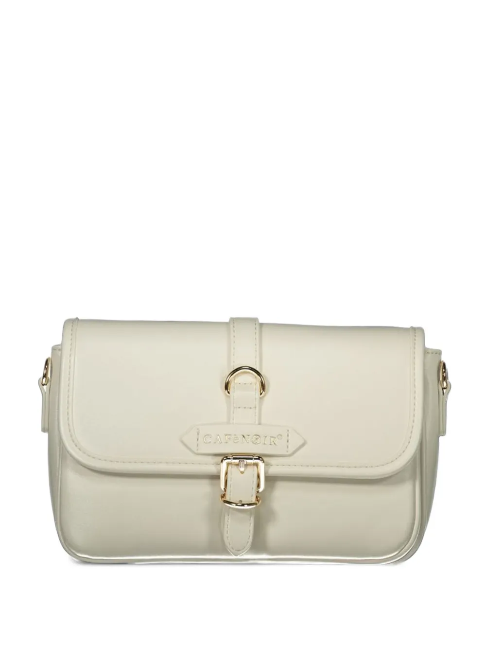 CAFèNOIR buckle-detail shoulder bag - Bianco