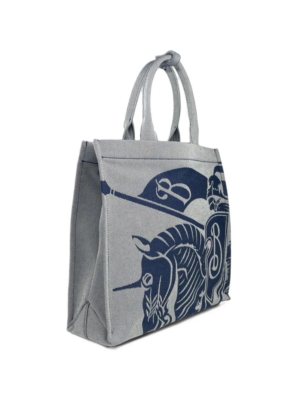 Burberry EKD canvas shopper Grijs