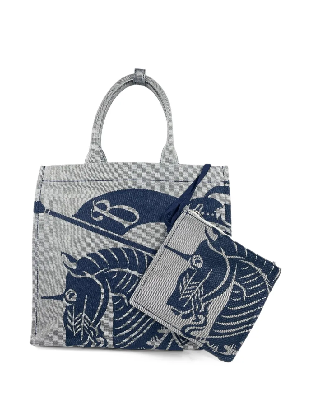 Burberry EKD canvas shopper Grijs