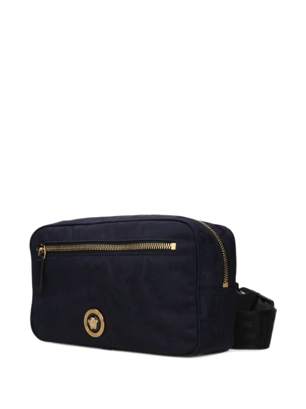 Versace Medusa jacquard belt bag Blauw