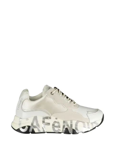 CAFèNOIR logo-print chain-link sneakers